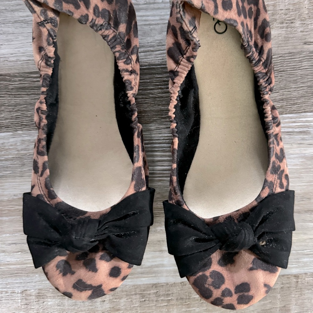 CATO flats - animal print